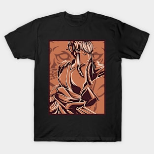 lady fighter retyro game T-Shirt